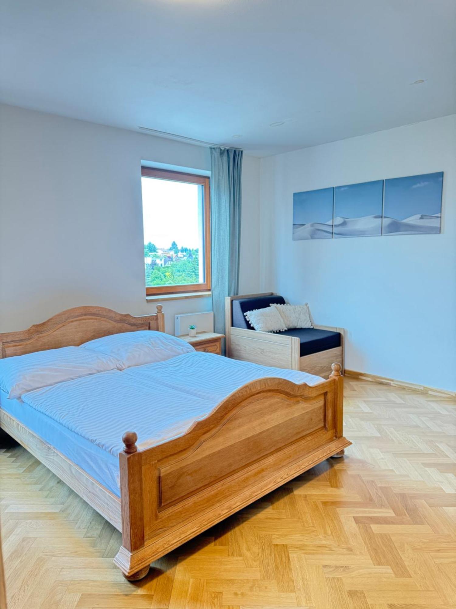 Familyvilla, New 4 Luxury Big Apartments, Parking Прага Екстериор снимка